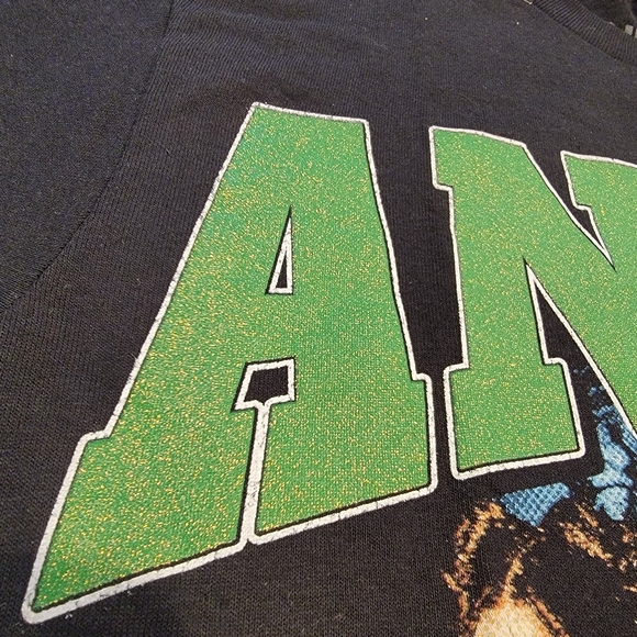 Anitta Photo Collage Glitter Logo Boyfriend Fit Girls T-Shirt Size Medium NEW! - Picture 5 of 11